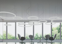 SUSPENSION CONTEMPORAINE FORME SPHERE DESIGN ROBERTO PAOLI - GIOTTO PAR SLIDE