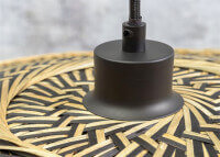 APPLIQUE MODERNE AU DESIGN NATUREL AVEC BRAS ORIENTABLE EN BAMBOU TRESSE - BALI 3 PAR GOOD&MOJO