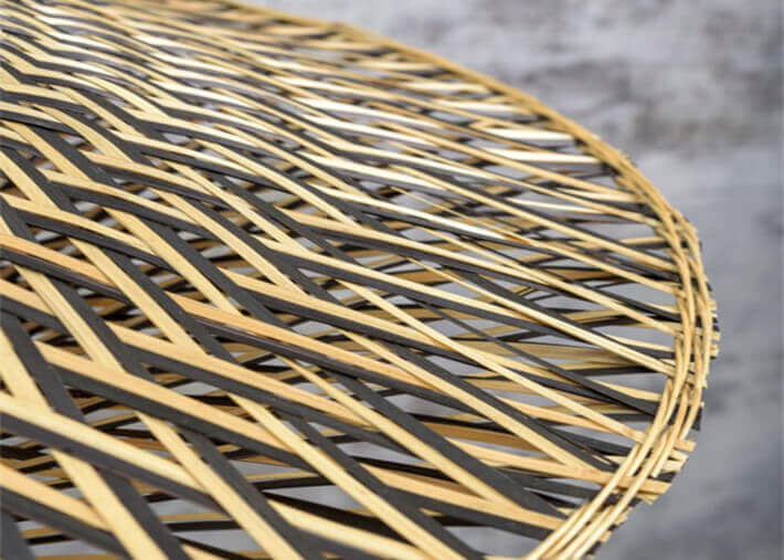APPLIQUE MODERNE AU DESIGN NATUREL AVEC BRAS ORIENTABLE EN BAMBOU TRESSE - BALI 3 PAR GOOD&MOJO