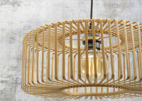 SUSPENSION FORME SPHERIQUE EN BAMBOU NATUREL Ø 40 ou 60 - BROMO PAR GOOD&MOJO