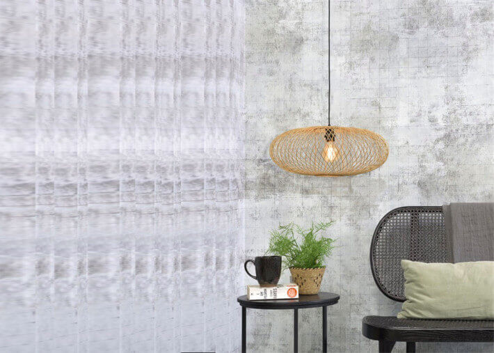 SUSPENSION CONTEMPORAINE FORME SPHERIQUE EN BAMBOU NATUREL OU NOIR - CANGO PAR GOOD&MOJO