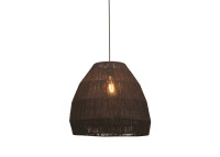 SUSPENSION TENDANCE ET ORIGINALE EN JUTE NATUREL OU NOIR - IGUAZU PAR GOOD&MOJO