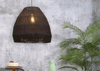 SUSPENSION TENDANCE ET ORIGINALE EN JUTE NATUREL OU NOIR - IGUAZU PAR GOOD&MOJO