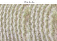 SUR-MATELAS DE JARDIN EN POLYPROPYLENE BLEU KAKI OU BEIGE - ARONA PAR ANGEL DES MONTAGNES