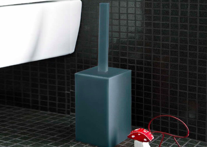 PORTE BALAI WC TOILETTE EN GEL POLYURETHANE