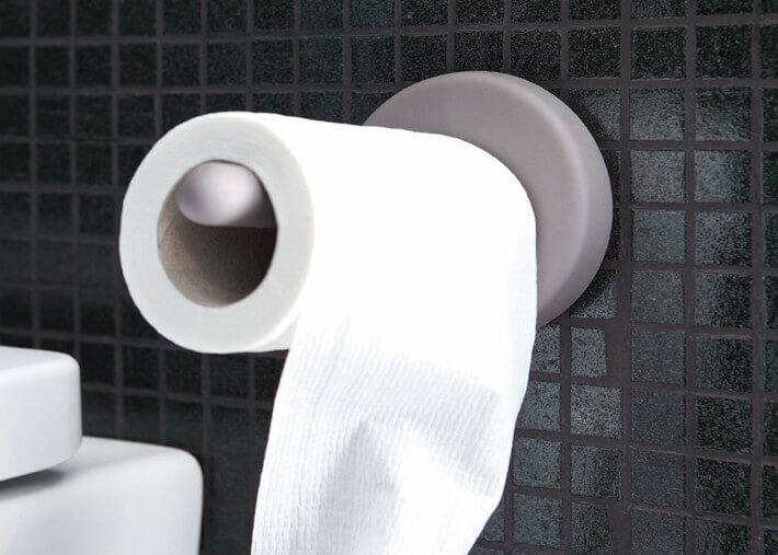PORTE PAPIER TOILETTE MURALE PORTARO
