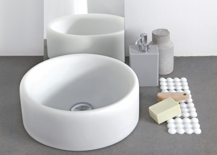 VASQUE DE SALLE DE BAIN EN SILICONE COCCOLA PAR GEELLI
