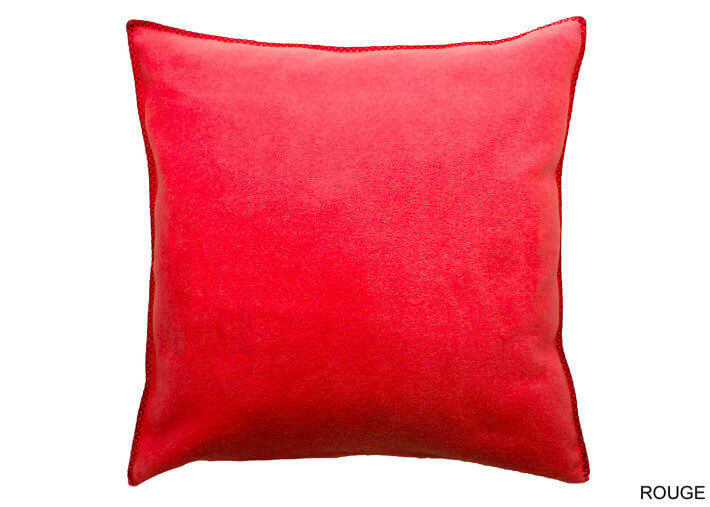 COUSSIN DECORATIF TRES DOUX EN POLAIRE 30 COULEURS AU CHOIX ET 2 TAILLES - TONY PAR EAGLE PRODUCTS