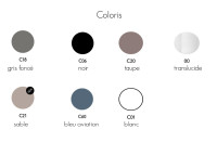 PORTE MANTEAU DESIGN EN BOIS DE FRENE ET GEL POYLURETHANE 7 COULEURS - COLOMBO PAR GEELLI