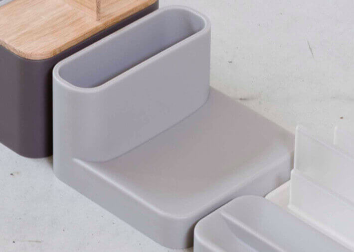 POT DE RANGEMENT POUR BUREAU OU SALLE DE BAIN 12 COULEURS LANDSCAPE TRAY PAR GEELLI