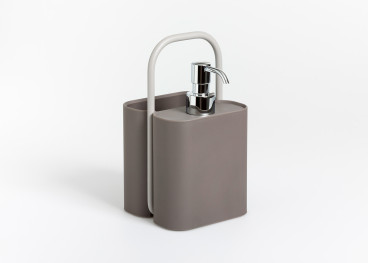 DISTRIBUTEUR DE SAVON OU GEL DESINFECTANT EN POLYURETHANE COLORE - SOAP PLY PAR GEELLI 2