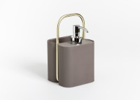 DISTRIBUTEUR DE SAVON OU GEL DESINFECTANT EN POLYURETHANE COLORE - SOAP PLY PAR GEELLI