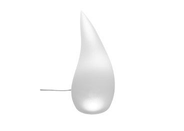 Lampe à poser flamme en gel polyurethane - fiamma par geelli 2