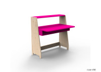 PETIT BUREAU ENFANT EVOLUTIF AVEC OU SANS ETAGERES DE RANGEMENT - ASYMETRY PAR MATHY BY BOLS