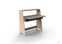 PETIT BUREAU ENFANT EVOLUTIF AVEC OU SANS ETAGERES DE RANGEMENT - ASYMETRY PAR MATHY BY BOLS