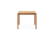 TABLE DE REPAS - TABLE CUISINE CARREE 85x85 EN CHENE - CITIZEN PAR EMKO