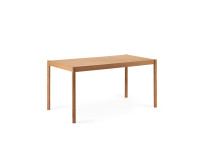 TABLE DE REPAS DESIGN SOBRE ET INTEMPOREL EN CHENE - L 160 OU 180 - CITIZEN PAR EMKO