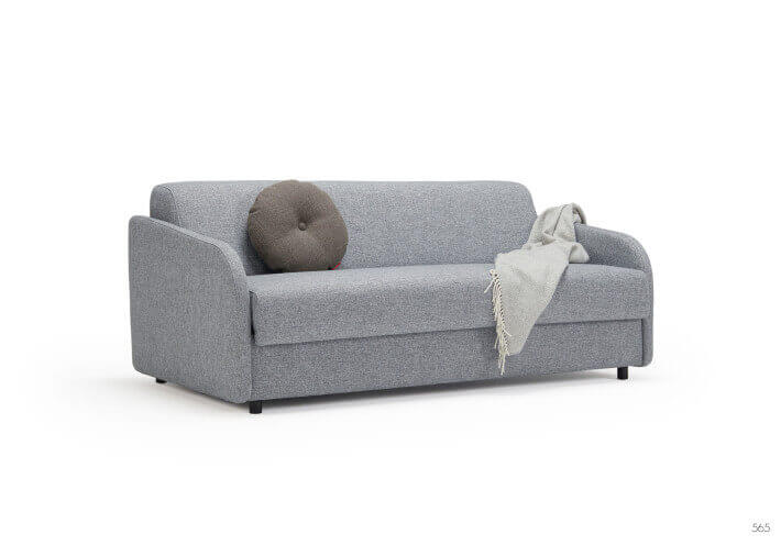 CANAPE LIT CONVERTIBLE DESIGN GRIS OU GRIS OU BEIGE TAILLES EIVOR PAR INNOVATION LIVING