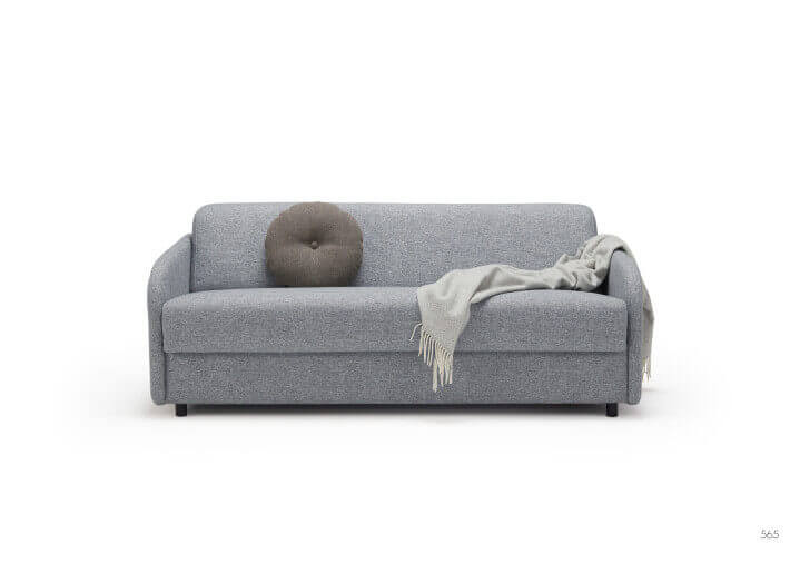 CANAPE LIT CONVERTIBLE DESIGN GRIS OU GRIS OU BEIGE TAILLES EIVOR PAR INNOVATION LIVING
