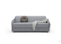 CANAPE LIT CONVERTIBLE DESIGN GRIS OU GRIS OU BEIGE TAILLES EIVOR PAR INNOVATION LIVING