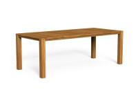 TABLE DE REPAS DE JARDIN EN BOIS D'ACCOYA 220x100 - EBI PAR TALENTI