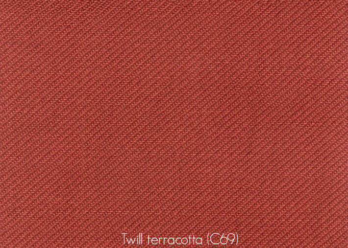 COUSSIN D'ASSISE POUR FAUTEUIL LOUNGE BEIGE GRIS OU TERRACOTTA - PANAMA PAR TALENTI