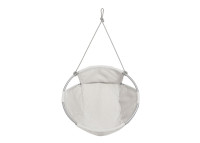 FAUTEUIL SUSPENDU D'INTERIEUR EN TEXTILE OEKO-TEX BLANC SABLE GRIS OU CAFE - COCOON NOAH - TRIMM COPENHAGEN