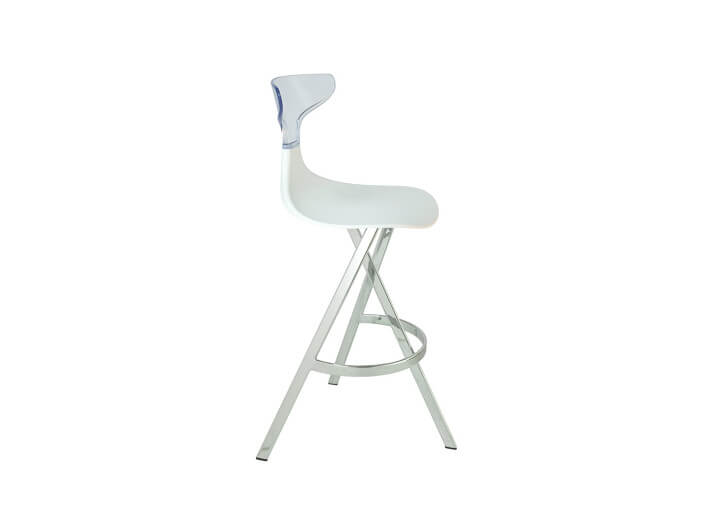 TABOURET DE BAR DESIGN 2 HAUTEURS 62 OU 72 CM - 252 COMBINAISONS DE COULEURS - SET DE 2 UNITES - CYBER PUNK PAR GREEN