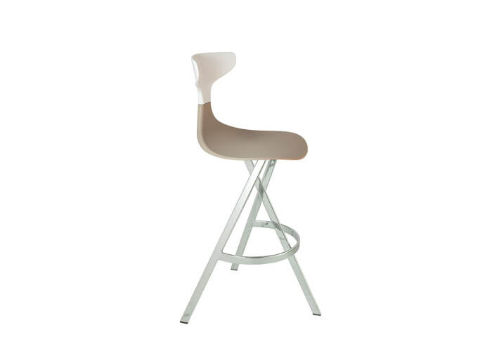 TABOURET DE BAR DESIGN 2 HAUTEURS 62 OU 72 CM - 252 COMBINAISONS DE COULEURS - SET DE 2 UNITES - CYBER PUNK PAR GREEN