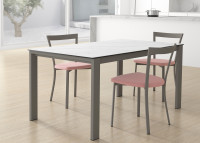 TABLE DE REPAS EXTENSIBLE EN CERAMIQUE 10 COULEURS - IDEALE PETITES SURFACES - PUZZLE PAR CANCIO