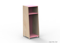 PENDERIE 1 COLONNE AVEC OPTION PENDERIE ETAGERES PORTES OU EXTENSION - ASYMETRY PAR MATHY BY BOLS