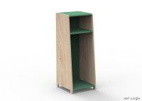 PENDERIE 1 COLONNE AVEC OPTION PENDERIE ETAGERES PORTES OU EXTENSION - ASYMETRY PAR MATHY BY BOLS