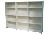 BIBLIOTHEQUE POUR LIT MEZZANINE SURELEVE H 172 OU  H 186 EN MDF 26 COLORIS - PAR MATHY BY BOLS