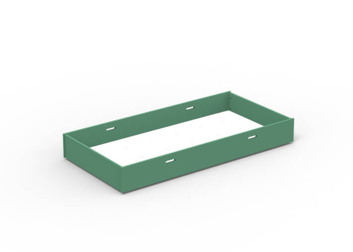 TIROIR-LIT  POUR MATELAS 90*190 OU 90*180 ADAPTABLE AUX LITS MADAKET ET MADAVIN PAR MATHY BY BOLS