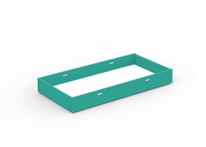 TIROIR-LIT  POUR MATELAS 90*190 OU 90*180 ADAPTABLE AUX LITS MADAKET ET MADAVIN PAR MATHY BY BOLS