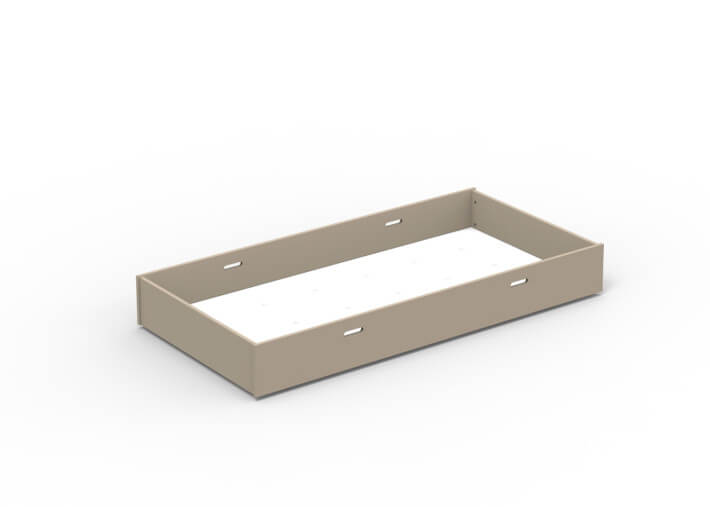 TIROIR-LIT  POUR MATELAS 90*190 OU 90*180 ADAPTABLE AUX LITS MADAKET ET MADAVIN PAR MATHY BY BOLS