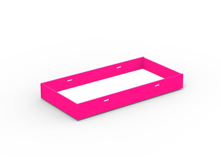 TIROIR-LIT  POUR MATELAS 90*190 OU 90*180 ADAPTABLE AUX LITS MADAKET ET MADAVIN PAR MATHY BY BOLS