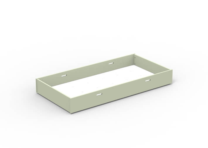 TIROIR-LIT  POUR MATELAS 90*190 OU 90*180 ADAPTABLE AUX LITS MADAKET ET MADAVIN PAR MATHY BY BOLS