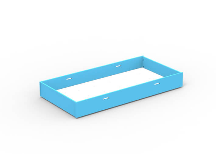 TIROIR-LIT  POUR MATELAS 90*190 OU 90*180 ADAPTABLE AUX LITS MADAKET ET MADAVIN PAR MATHY BY BOLS