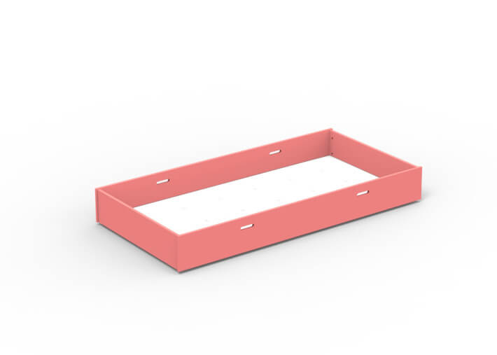 TIROIR-LIT  POUR MATELAS 90*190 OU 90*180 ADAPTABLE AUX LITS MADAKET ET MADAVIN PAR MATHY BY BOLS