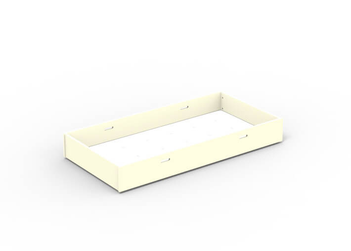 TIROIR-LIT  POUR MATELAS 90*190 OU 90*180 ADAPTABLE AUX LITS MADAKET ET MADAVIN PAR MATHY BY BOLS