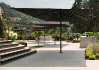 Parasol special grande terrasse - 3 coloris 4x4 - Rio par Ezpeleta
