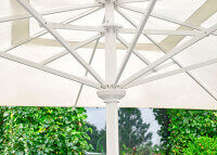 Parasol special grande terrasse - 3 coloris 4x4 - Rio par Ezpeleta