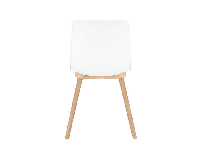 Set de 2 chaises de table en bois et...
