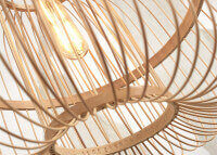 Plafonnier tendance en bambou naturel - hokkaido - good&mojo