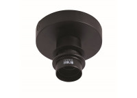Plafonnier forme capeline en bambou naturel ou noir - ibiza good&mojo