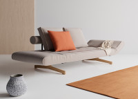 Méridienne design piètement chêne - ghia wood - Innovation Living