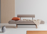 Méridienne design piètement chêne - ghia wood - Innovation Living