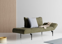 Méridienne lit 1 place pieds métal laser Zeal Innovation Living
