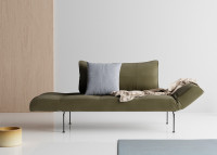 Méridienne lit 1 place pieds métal laser Zeal Innovation Living